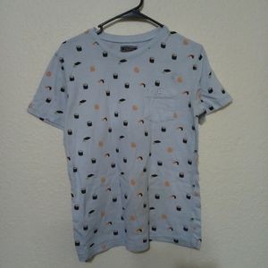 Sushi Patterned T Shirt